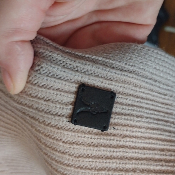 All SAINTS - women's  blush rib mix scarf - Picture 3 of 7